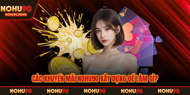 Các khuyến mãi NOHU90 xây dựng để làm gì?